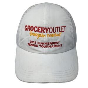 Grocery Outlet Bargain Market 2015 Summerfest Baseball Cap White OS Hit Wear